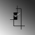 WALLXPERT Zidni sat Corner
