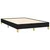 Vidaxl Box spring postelja z vzmetnico črna 120x190 cm blago