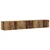 TV zidni ormar Zidne 2 pcs Staro drvo 98 x 31 x 29,5 cm