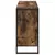 Kupaonski ormar Dimni hrast 90 x 30 x 60 cm Konstruirano drvo