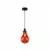 VESTA 266 VISILICA CHIC-PRETO/VM 1*E27 red glass