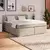 Boxspring Krevet Mira 180/200 cm , sivobraon
