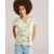 WE Fashion Majica pastelno modra/apno/zelena/bela