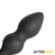 AfterDark Hendrick Silicone Anal Plug Black L