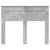 Vidaxl Vzglavje Betonsko siva Konstruiran les