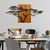 Wallity Zidna dekoracija Acacia Tree - 329-A, 144x70x3 cm, Smeđe boje