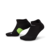 Nike Running Midweight No-Show Socks (1 Pair) - Black