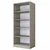 Hanah Home BA288 ormar 90 × 210 × 57,5 cm, peščana