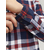 JACK & JONES Muška karirana košulja 12235982, Teget