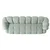 ATELIER DEL SOFA Sofa četvorosed Octavio Turquoise