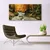 tulup.si Slika na steklu Forest slap narava 140x70 cm 4 obešalnika