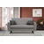 Atelier Del Sofa Alkon - Svetlosiva dvosed-sofa na razvlačenje