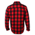Moška srajca z dolgimi rokavi UNIK - Black and Red - TW205.01