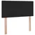 Krevet s od storage s madracem Crna 90 x 190 cm Baršun