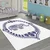 Conceptum Hypnose Tepih Alho Chl-13A, Pravougaoni, 100 x 140 cm, Beli