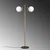 OPVIQ Podna lampa Antler 13766 Gold