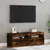 TV ormarići 2 kom s LED svjetlima boja hrasta 60 x 35 x 40 cm
