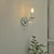 Där Lighting OLE0750 - Zidna lampa OLEANA 1xE14/40W/230V sjajni hrom