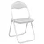 Sklopiva stolica 2 pcs Bijela i siva 48 x 43,5 x 81 cm