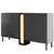 HANAH HOME Komoda Nova Anthracite