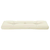 Jastuk za palete krem 120 x 40 x 12 cm od tkanine