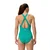 Speedo SOLID SCOOP NECK 1PC AF, ženski kupaći kostim jednodjelni, zelena 8A000142