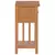 Ormarić za časopise s ladicom 35x27x55 cm od masivne hrastovine