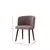 Hanah Home Set trpezarijskih stolica Soft 4111 V2, 2 komada, Smeđe boje