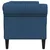Dvosjed Chesterfield plavi od tkanine