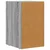 Noćni ormarić 2 pcs Siva Sonoma 29,5 x 33,5 x 50 cm