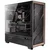 Antec Flux PRO Full Tower okno leseno črno/rjavo gaming ohišje