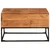 Vidaxl Klubska mizica 68x68x41 cm trden akacijev les