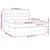 Vidaxl Box spring postelja z vzmetnico temno modra 160x200 cm žamet