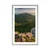Plakat s paspartujem narava obsijana s soncem - 30x45 silver