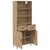 Highboard s ladicama Umjetnički hrast 69,5 x 34 x 180 cm