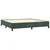 Vidaxl Box spring postelja z vzmetnico temno zelena 200x200 cm žamet
