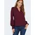 ONLY Bluza ONLMette vinsko rdeča