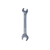 Juco Ključ 117558Q Open-end wrench, double-ended, 16 x 17 mm, CrV