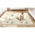 REBEL Edukativna podloga za igru za bebe, 200 x 180 cm, motiv: automobili i vozovi, model RBY-2200-2