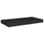 Plutajuća zidna polica crna 50 x 23 x 3,8 cm MDF