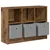 Kreveta s ladicama Staro drvo 73,5 x 22,5 x 53,5 cm
