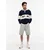 Tommy Jeans Majica mornarska/svetlo rdeča/off-bela