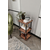 Hanah Home Polica za kuću Bookcase, 34x72x34 cm, Boje oraha