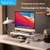 NVV Postolje za monitor, 50.5x19.5x8 cm, Belo