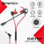 Slusalice handsfree SCAR II EG5 crvene FANTECH