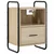 vidaXL Viseca nočna omarica Sonoma hrast 40 x 30 x 60 cm