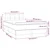 Greatstore Box spring postelja z vzmetnico LED temno modra 120x200cm žamet