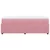 Vidaxl Box spring postelja z vzmetnico roza 90x200 cm žamet
