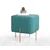 Atelier del Sofa Tabure 40x42x40cm, Svetlozeleno