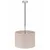 Eglo - LED luster na sajli TUNJA 1xE27/60W/230V prečnik 20 cm bež/crna